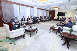EU delegation meets PM Oli to discuss Nepal-EU cooperation, nvestment
