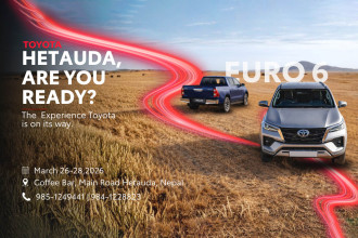 UTS to host 'Experience Toyota' programme in Hetauda on March 26-28