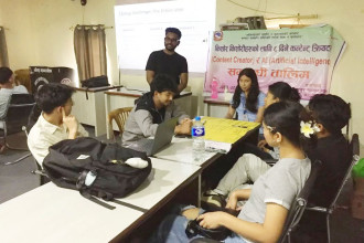 FFTF runs six-day AI, digital content training for secondary students in Lalitpur