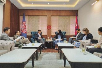 FNCCI president meets IMF Nepal mission chief, discusses economic policies