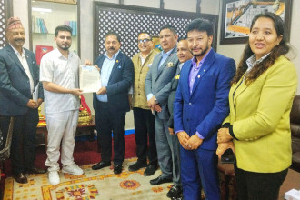 FNCCI delegation meets Infrastructure Minister Lamsal to press for investment reforms