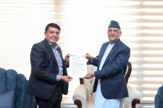 FNCCI President urges PM Oli to reform budget for FY 2025/26
