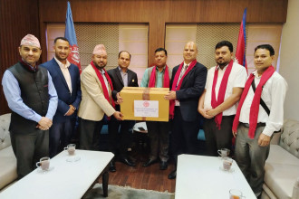 FNCCI hands over medicinal supplies to Nepal Hajj Committee for pilgrims' health security