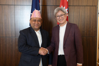 Australian foreign minister holds talks with FM Khanal, pledges AUD 15m flood aid
