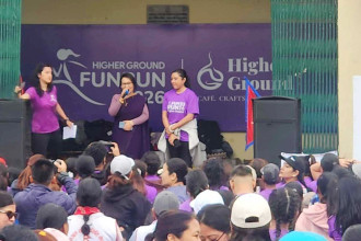 Over 2,000 people take part in Higher Ground Nepal's Fun Run 2026