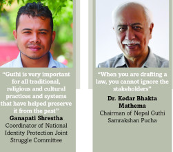 GUTHI: Government touches  raw nerves  subsequently bows to traditional wisdom