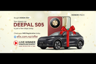 HONOR Nepal to announce winner of 'Deepal S05 lucky draw' live on Facebook