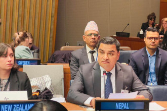 Minister Paudel highlights Nepal's health progress, calls for international support at UN session