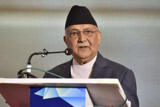 PM Oli highlights workers' role in national progress