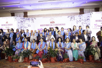 Nepal Women Chamber honours 75 pioneer women as NCC marks 75th anniversary