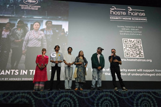 Hoste Hainse holds charity screening of Elephants in the Fog, raises funds for flood relief, education