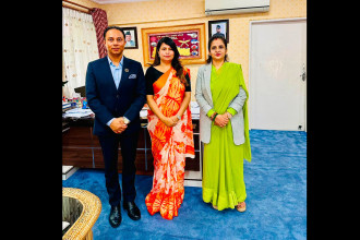 IRGDD president discusses trade, economic diplomacy with Industry minister Yadav
