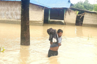 Flood affects over 1,000 houses in Sunsari