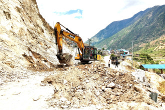 Pre-monsoon landslides block major highways across Nepal
