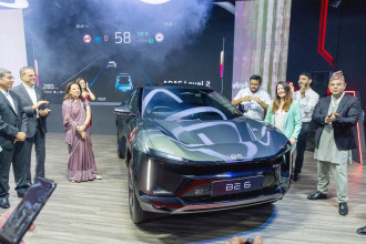 Mahindra & Mahindra launches electric origin SUVs, BE 6 and XEV 9e,  at NAIMA Nepal Mobility Expo
