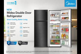 Midea launches 210-litre double‑door refrigerator in Nepal