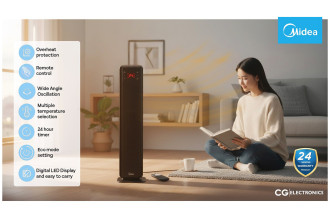 Midea launches 2000W PTC ceramic heater in Nepal