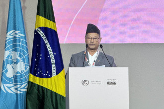 Agriculture Minister Pariyar reaffirms commitment to climate justice at COP30 in Brazil