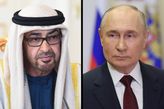 Presidents of UAE, Russia discuss Middle East situation over phone