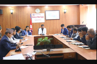 Minister Yadav directs mobilisation of human resources to tackle Tarai-Madhesh water crisis