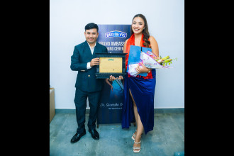 Miss Nepal Earth 2022 Dr Shrestha appointed Bennevis Ice Cream brand ambassador
