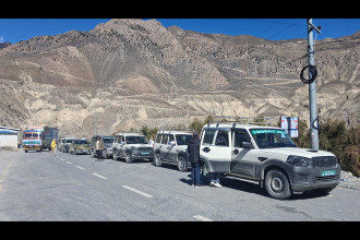 7,846 visitors arrive in Mustang after Dashain