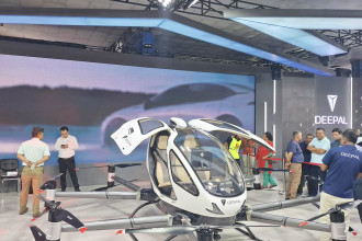 NADA Auto Show  showcases Nepal’s first eVTOL flying taxi, vintage cars