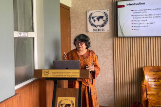 NIICE holds discussion on reimagining South Asia in a plurilateral world order