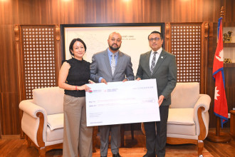 NIMB Ace Capital, NIBL Equity Partners provide over Rs 5.6 million for flood relief
