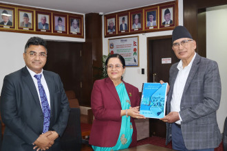 NRB submits pre-budget review report to FinMin
