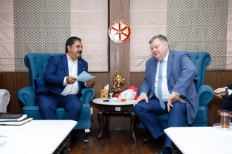 FNCCI president, Russian ambassador discuss taking economic cooperation to a new phase