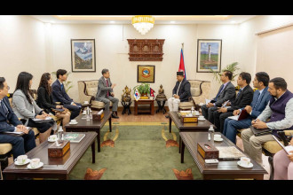 Nepali, S Korean foreign ministers discuss flood response, climate cooperation