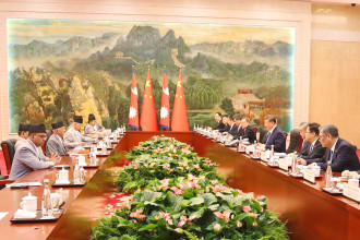 PM Oli expresses Nepal’s reservations over China–India Lipulekh trade route in meeting with Xi