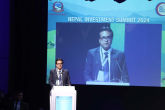 At Investment Summit, CNI President highlights Nepal's favourable investment climate