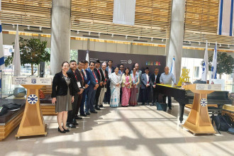 Nepal delegation attends Muni Expo in Israel