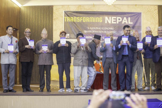 Dr Pokharel's 'Nepal’s Foreign Policy' launched