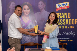 Nova Crown Premium Ice Cream appoints actress Shilpa Maskey as brand ambassador