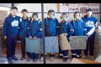 Paramendo Nepal sets up recycling centre to turn plastic waste into building materials in Dhading