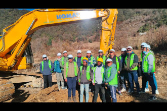 Construction of cable car project begins in Pathibhara temple, Taplejung