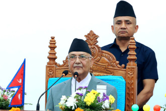 At Madhes PA, PM Oli calls for collaborative development efforts 