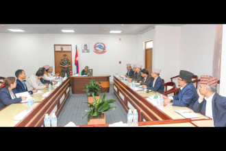 PM Karki consults with key stakeholders to resolve issues of cooperative victims