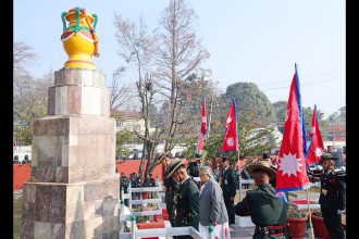 PM Karki pays tribute to martyrs on Martyrs' Day