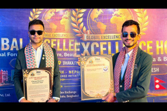 Purnayu Ayurved Hospital, Chirayu Dent Care honoured at Global Excellence ceremony in Dhaka