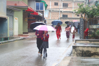 Rain brought by cyclone Montha to continue across most of the country until Saturday morning