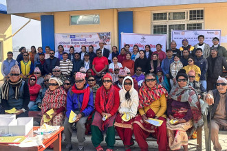 Over 1,300 benefitted as Rotary concludes free eye camp in Dhading