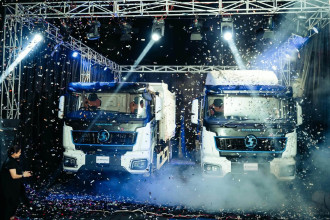Jagdamba Motors launches SHACMAN electric prime mover, tipper in Nepal