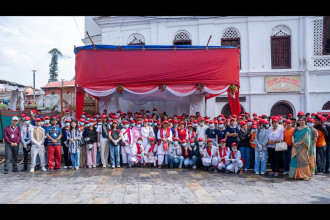 SafaGaraun initiative concludes Shrawan Sombar activities at Pashupatinath Temple