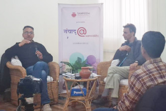 Samriddhi Foundation hosts Sambad@Samriddhi with Sudheer Sharma