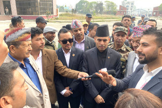 Minister Timilsina inspects Security Printing Center, directs faster licence printing