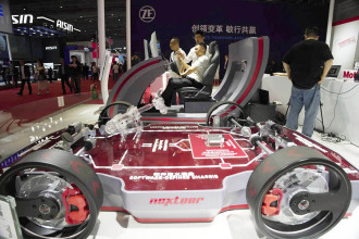 Automakers focus on global market, chide the US over tariffs at Shanghai’s auto show